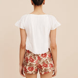 Posse - GRACE BLOUSE - VINTAGE WHITE