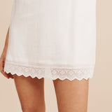 Posse - GRACE MINI DRESS - VINTAGE WHITE