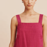 Posse - GRACE MINI DRESS - DRAGON FRUIT