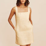 Posse - ALICE MINI DRESS - DUSTY CITRON