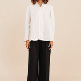 Posse - GRACE SHIRT - VINTAGE WHITE