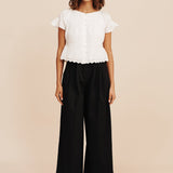 Posse - GRACE BLOUSE - VINTAGE WHITE