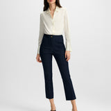 Veronica Beard - Monique Silk Button-Down Shirt