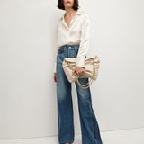 Veronica Beard - Monique Silk Button-Down Shirt