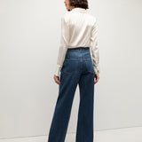 Veronica Beard - Monique Silk Button-Down Shirt