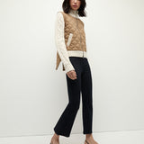 Veronica Beard - Cecile Plaid Cap - Toe Slingback