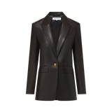 Veronica Beard - Vega Leather Dickey Jacket