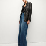 Veronica Beard - Vega Leather Dickey Jacket