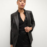 Veronica Beard - Vega Leather Dickey Jacket