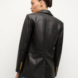 Veronica Beard - Vega Leather Dickey Jacket