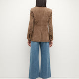 Veronica Beard - Duane Suede Dickey Jacket