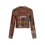 Veronica Beard - Kippa Sequin Top