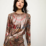 Veronica Beard - Kippa Sequin Top