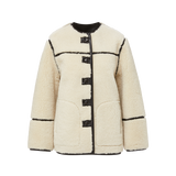 Veronica Beard - Anya Reversible Shearling Coat