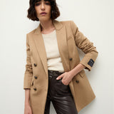 Veronica Beard - Ellette Italian Camel Hair Dickey Jacket