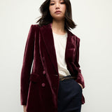 Veronica Beard - Ellette Velvet Dickey Jacket