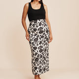 Posse - ROMEO SKIRT - NOIR BLOOM
