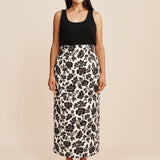 Posse - ROMEO SKIRT - NOIR BLOOM