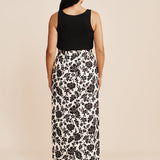 Posse - ROMEO SKIRT - NOIR BLOOM