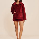 Posse - ROMEO MINI SKIRT - RED VELVET