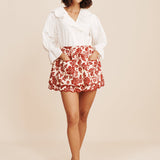 Posse - ROMEO APRON - SCARLET BLOOM
