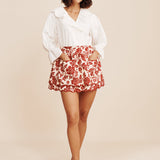 Posse - ROMEO APRON - SCARLET BLOOM