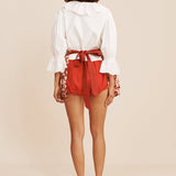 Posse - ROMEO APRON - SCARLET BLOOM