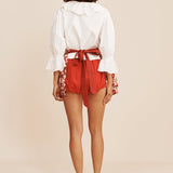 Posse - ROMEO APRON - SCARLET BLOOM