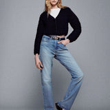 FRAME - The Bubble Cardi -- Black