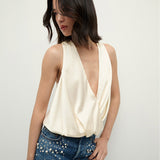 Veronica Beard - Fernanda Silk Bodysuit