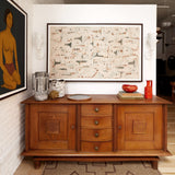Lemieux Et Cie - Jacques Adnet Attributed Sideboard in Oak
