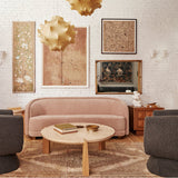 Lemieux Et Cie - Valence Sofa in a Blush Velvet
