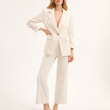 Veronica Beard - Battista Pinstriped Dickey Jacket