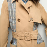 Veronica Beard - Liam Patchwork Trench Coat
