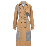 Veronica Beard - Liam Patchwork Trench Coat