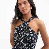 Veronica Beard - Brock Silk Ruched Midi Dress