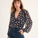 Veronica Beard - Alec Floral Blouse