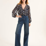 Veronica Beard - Alec Floral Blouse