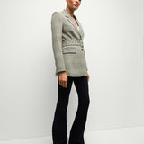 Veronica Beard - Ryanne Belted Plaid Dickey Jacket