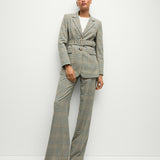 Veronica Beard - Ryanne Belted Plaid Dickey Jacket