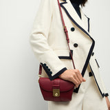 Veronica Beard - Small Crest Lock Trap Bag