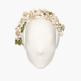 Jennifer Behr x New York Vintage Elena Headband -- Cream