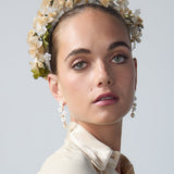 Jennifer Behr x New York Vintage Elena Headband -- Cream