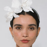 Jennifer Behr - Orchid Vine Headband -- Cream