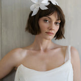 Jennifer Behr - Orchid Vine Headband -- Cream