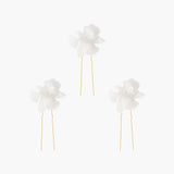 Jennifer Behr - Small Jardinia Hairpins -- Cream