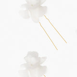 Jennifer Behr - Small Jardinia Hairpins -- Cream