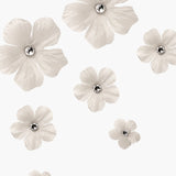 Jennifer Behr - Anemone Hair Magnet Set -- Crystal Cream