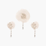 Jennifer Behr - Chantrell Bobby Pin Set -- Cream