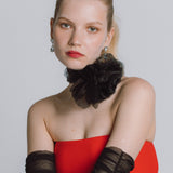 Jennifer Behr - Rian Ribbon Tie -- Black